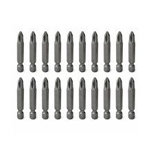 20 Puntas Phillips de Poder para Destornillador Hexágono de 1/4″ #2 x 2″ Surtek