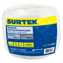 Rafia Polipropileno RAF001 Surtek Blanca 2.2g/m