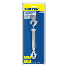 Tensor Acero Forjado Gancho-Argolla 1/2 x6" Surtek
