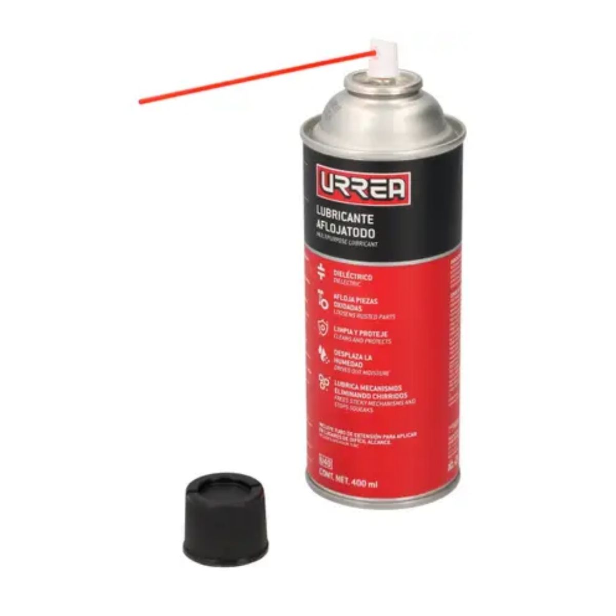 Lubricante Aflojatodo Urrea U40 Limpieza 400ml