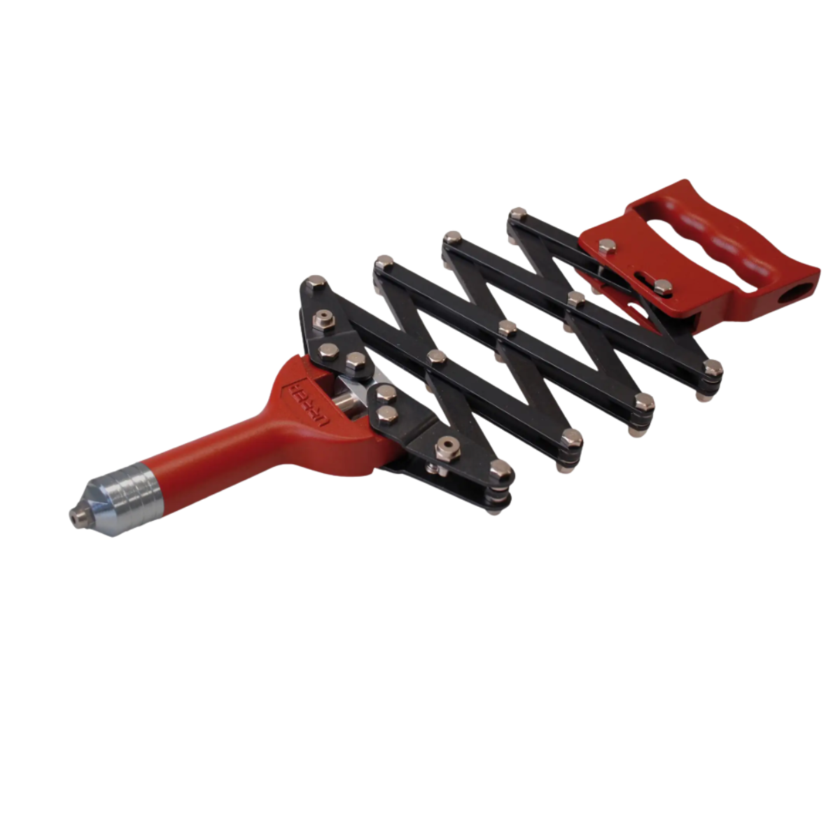 Remachadora tipo acordeón