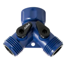 Adaptador Surtek para manguera de riego en "Y" de plástico 11 x 7cm