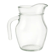 Mini Jarra Clasica 500ml Vidrio Transparente Blanco
