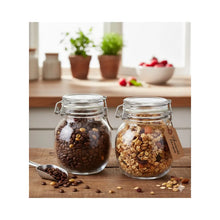 2 Pz Frasco Vidrio Tapa Brocal Almacenaje Contenedor 130ml Transparente