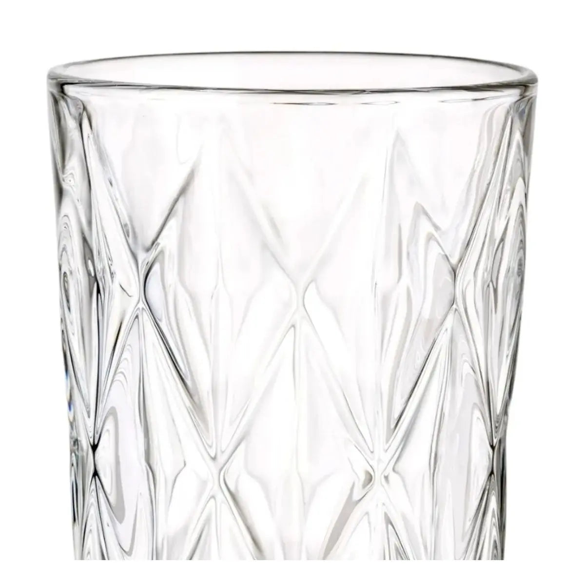 Vaso Dof Old Fashion Libia Vidrio Labrado 6 Piezas Color Double Old Fashion Libia Vittori