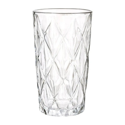 Vaso Dof Old Fashion Libia Vidrio Labrado 6 Piezas Color Double Old Fashion Libia Vittori