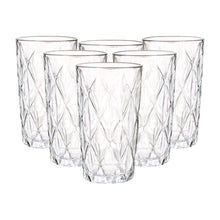 Vaso Dof Old Fashion Libia Vidrio Labrado 6 Piezas Color Double Old Fashion Libia