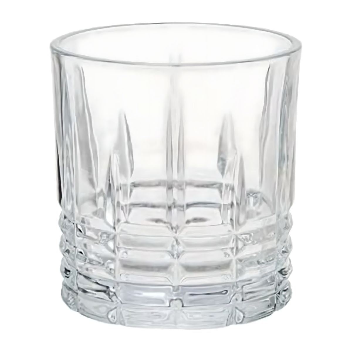 6pz Vaso Dof Preston 305ml Transparente Vidrio Cristal Color Cristalino