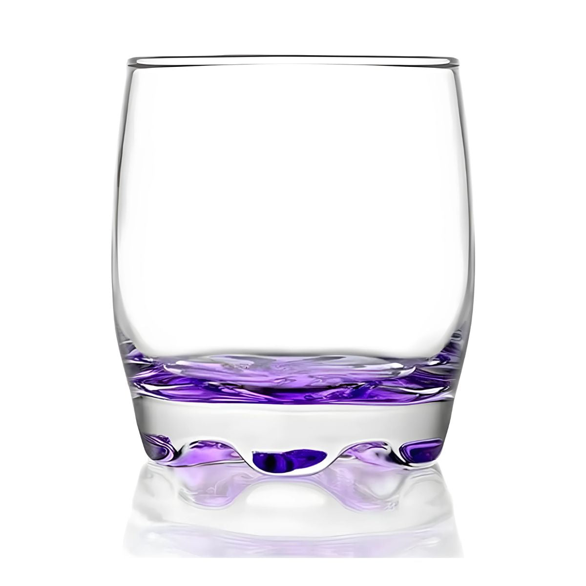 Set 6pz Vaso Dof Adora Colors 290 Ml Vidrio Cristalino Color Colores