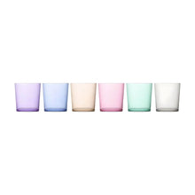 Set 6 Piezas Vaso Dof Bodega Colores 345 Ml