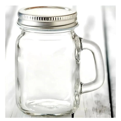 48 Pack Mini Mason Tapa Cerrada Frasco Tarro Vidrio 120 Ml Vittori