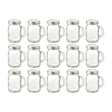 48 Pack Mini Mason Tapa Cerrada Frasco Tarro Vidrio 120 Ml