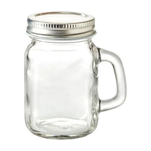 Set 4 Mini Mason Tapa Cerrada Frasco Tarro Vidrio 120 Ml Transparente