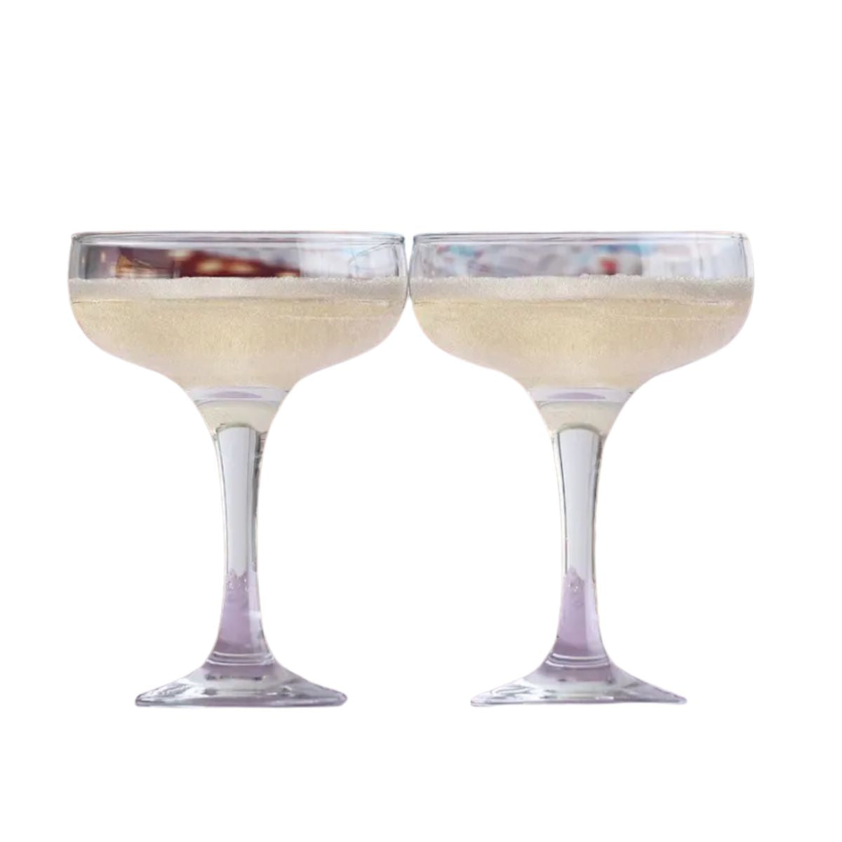 Set 6 Copas Cocktail Lav Misket Vidrio 235ml Bebidas Color Transparente