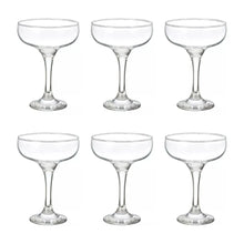 Set 6 Copas Cocktail Lav Misket Vidrio 235ml Bebidas Color Transparente