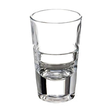 6pz Tequilero Anillos 80ml Vidrio Cristal Pequeño Elegante Color Cristalino