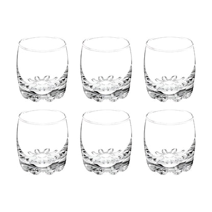 Set 12 Vasos Tequileros Shot Muela Vidrio De 70 Ml Caballito