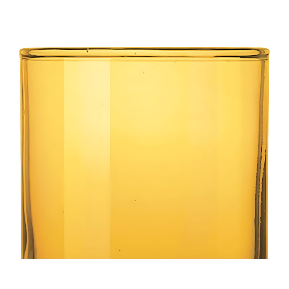 Set 6 Pieza Tequilero Vidrio Indro Ambar 60 Ml Boca Ancha - Amarillo