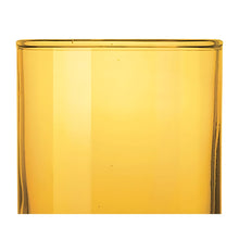 Set 6 Pieza Tequilero Vidrio Indro Ambar 60 Ml Boca Ancha - Amarillo