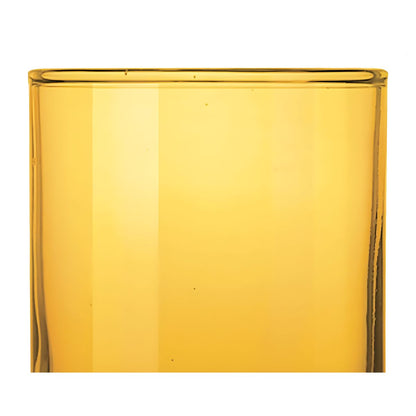 Set 6 Pieza Tequilero Vidrio Indro Ambar 60 Ml Boca Ancha - Amarillo