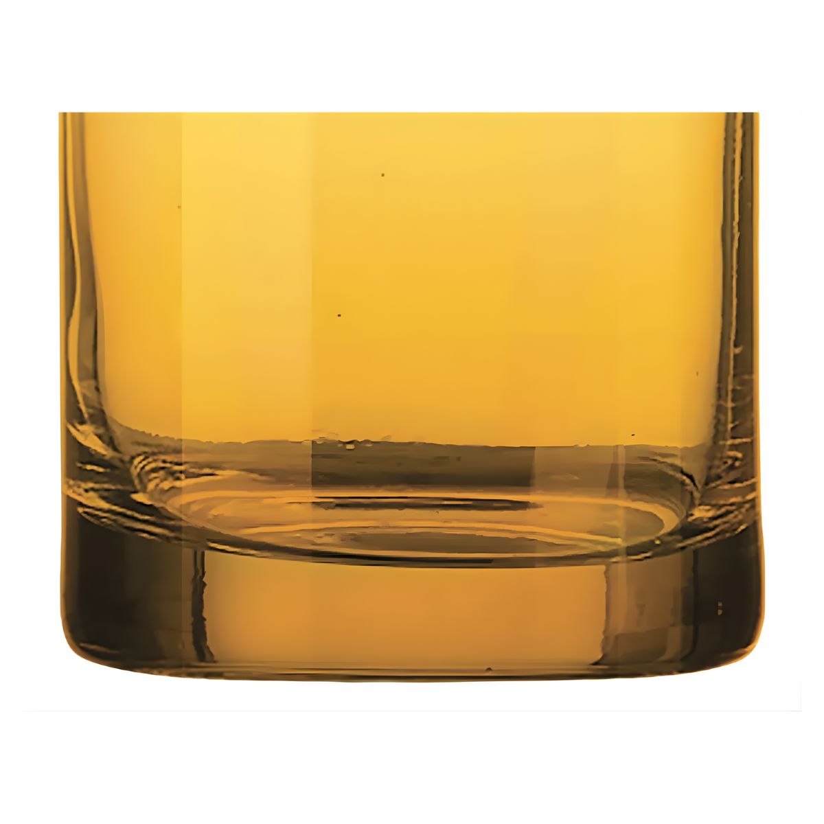 Set 6 Pieza Tequilero Vidrio Indro Ambar 60 Ml Boca Ancha - Amarillo