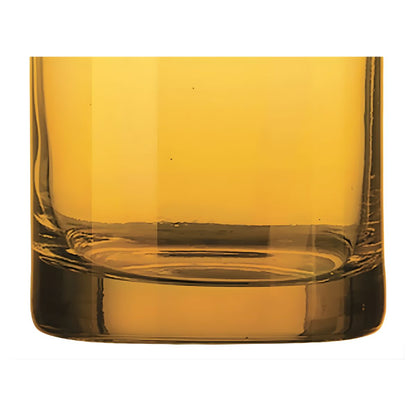Set 6 Pieza Tequilero Vidrio Indro Ambar 60 Ml Boca Ancha - Amarillo