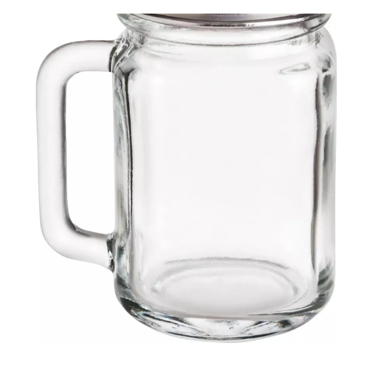Set 6 Saleros Cristal Mason Jar Liso 10 Ml Vidrio