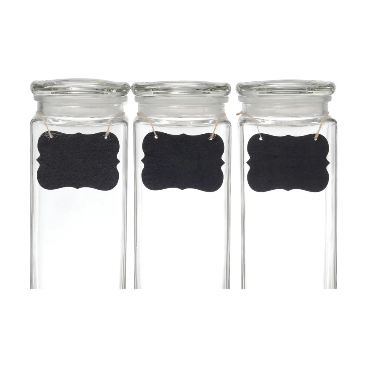 Dispensador De Bebidas Vidrio Tapa Hermética 2.5 Lts Set 3pz