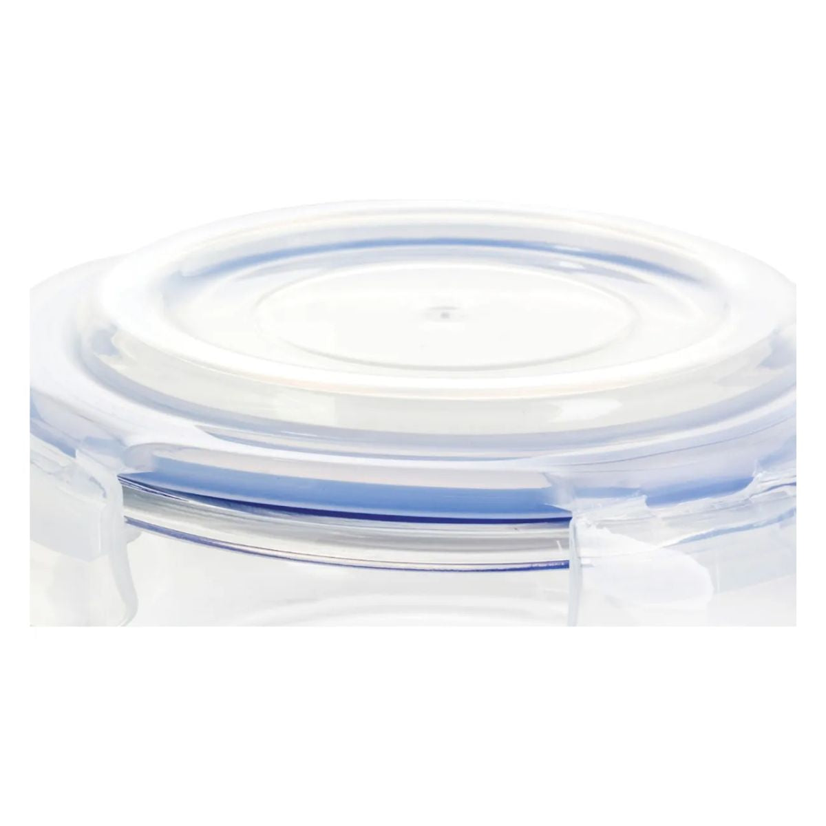 Caja 12 Hermético De Vidrio Redondo Grande 950 Ml
