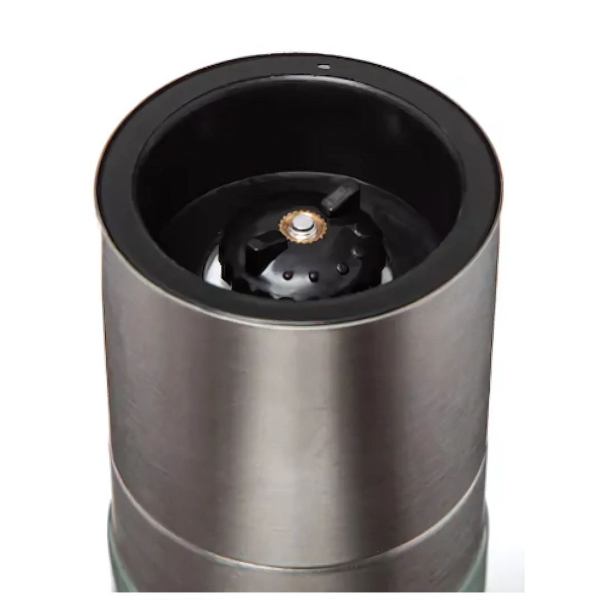 Pimientero Molino Pimienta Sal Acero Inoxidable Vidrio 2 Pzs