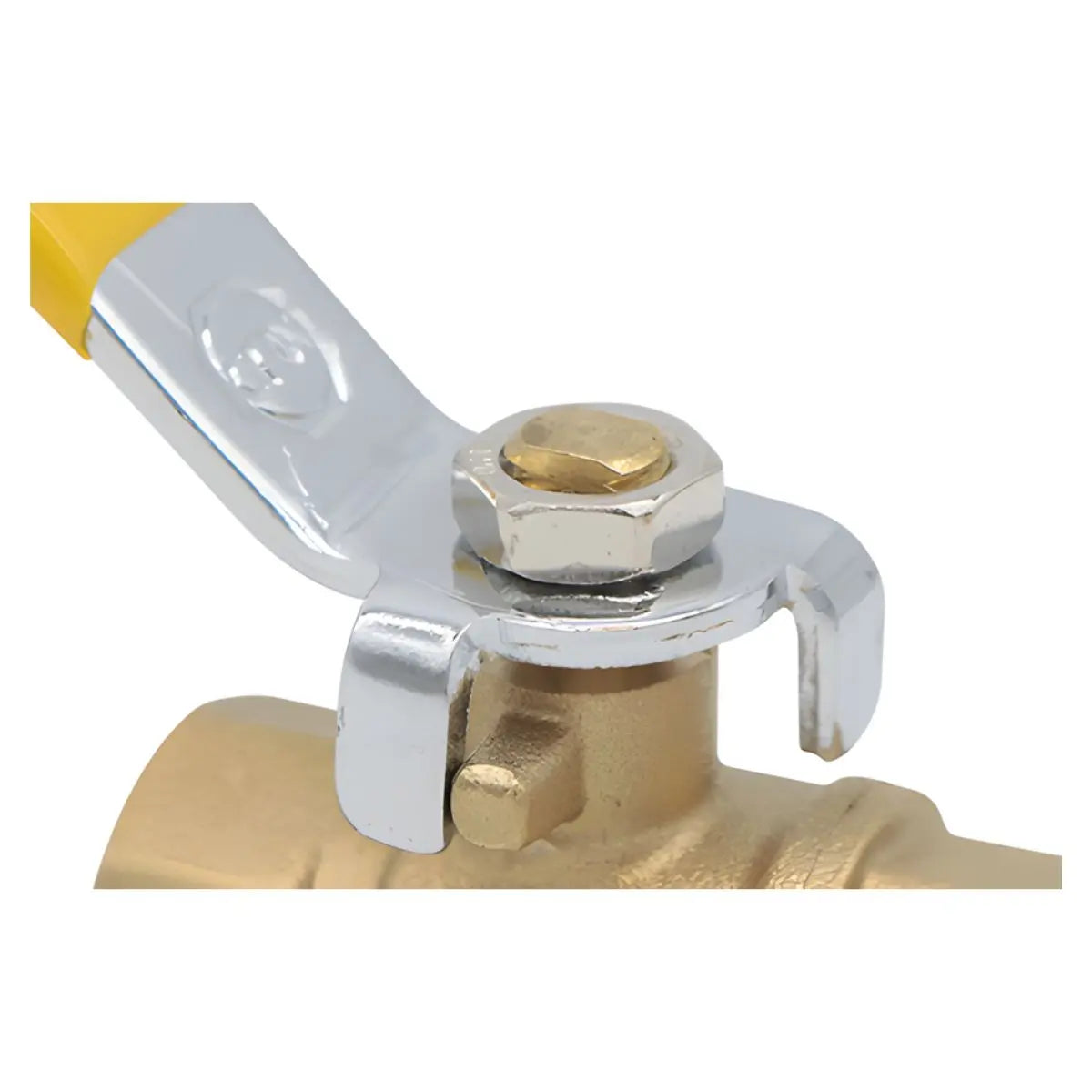 Valvula Esfera Roscable H×H CNX 1/2" 400 PSI Palanca INNER 12PZ - CNX - vista lateral