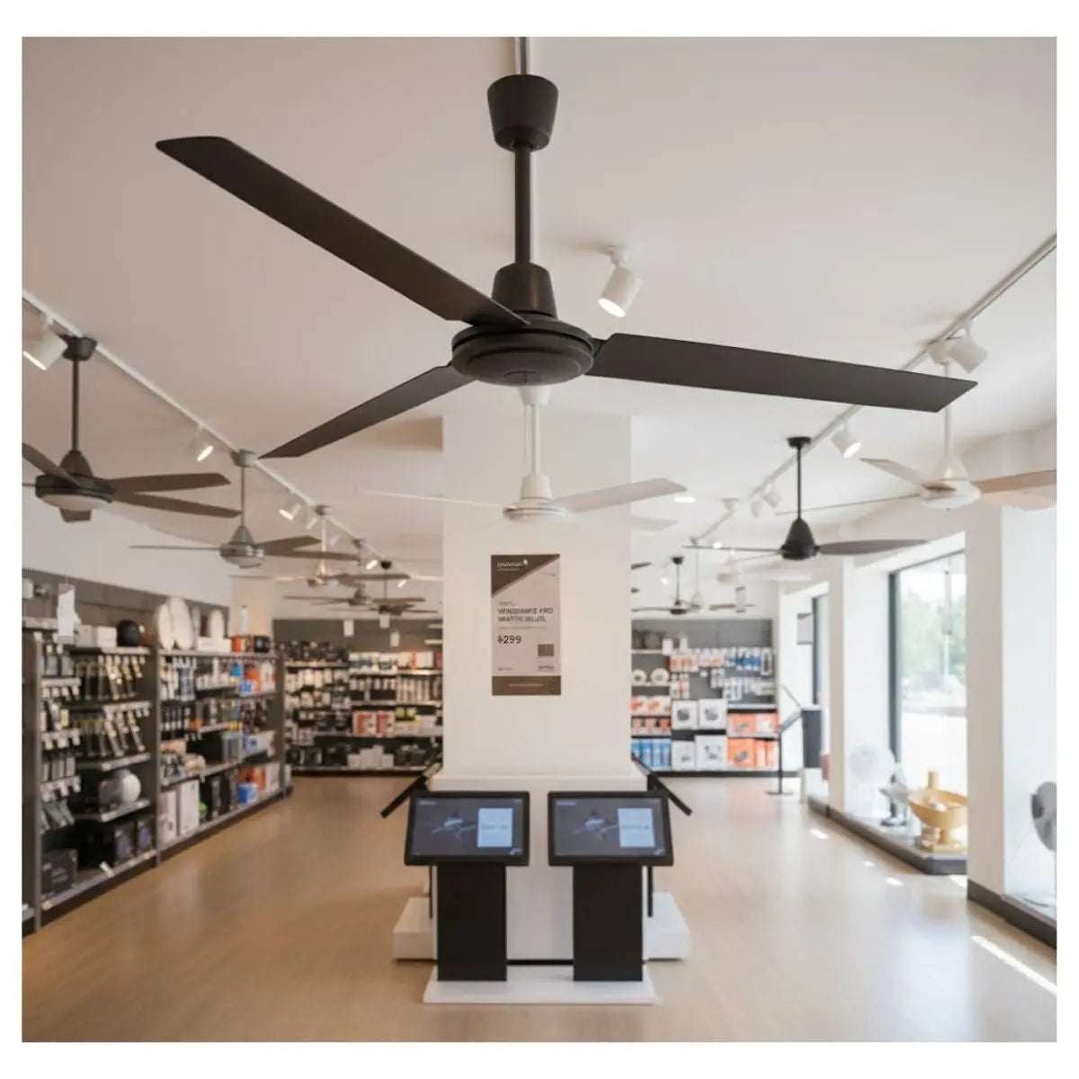 Ventilador De Techo 56" Katoa - CNX - vista trasera