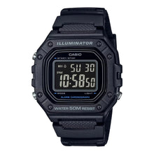 Reloj Digital Illuminator Casio W-218h-1bv Color Negro Casio