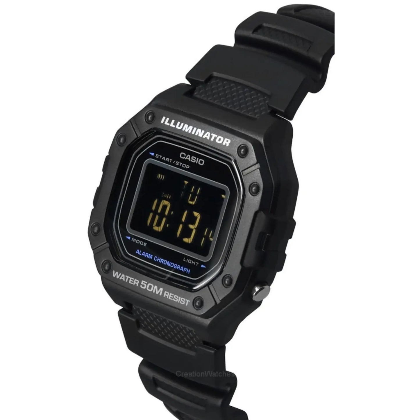 Reloj Casio Illuminator W-218H-1BVCF Color Negro - Casio - detalle
