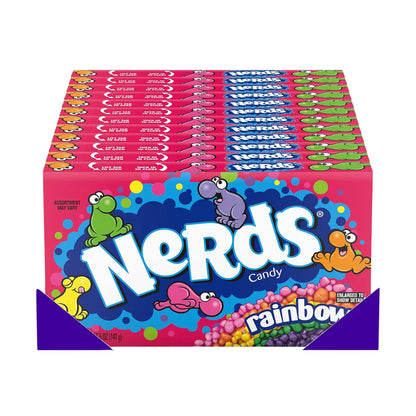 Caja Caramelo Macizo Rainbow Wonka Nerds Arcoris C/12 Pz - Wonka