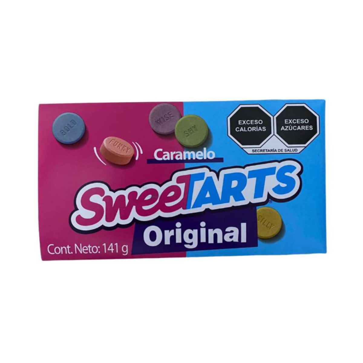 Sweetarts Original Wonka Pastillas Caramelo Frutales 141g