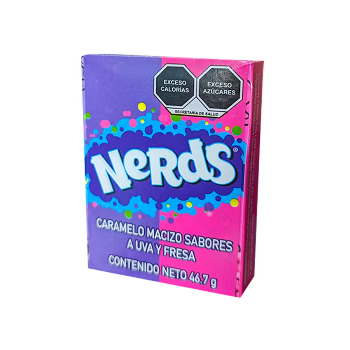 Caja Caramelo Macizo Uva/fresa Wonka Nerds Display C/12 Pz - Wonka