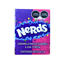 Caramelo Macizo Uva/fresa Wonka Nerds Dulce C/46.7 Grs