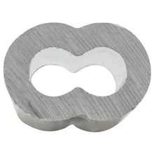 50pz Casquillo Aluminio Doble 1/4" Dogotuls Acero Cable