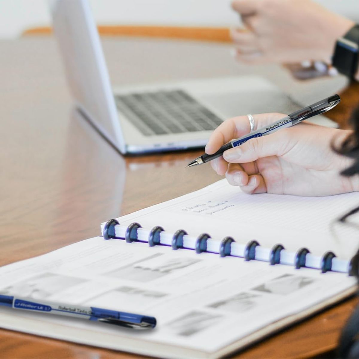 12 Boligrafos Gel J-roller Le Zebra Tinta Azul 0.7 Mm Zebra