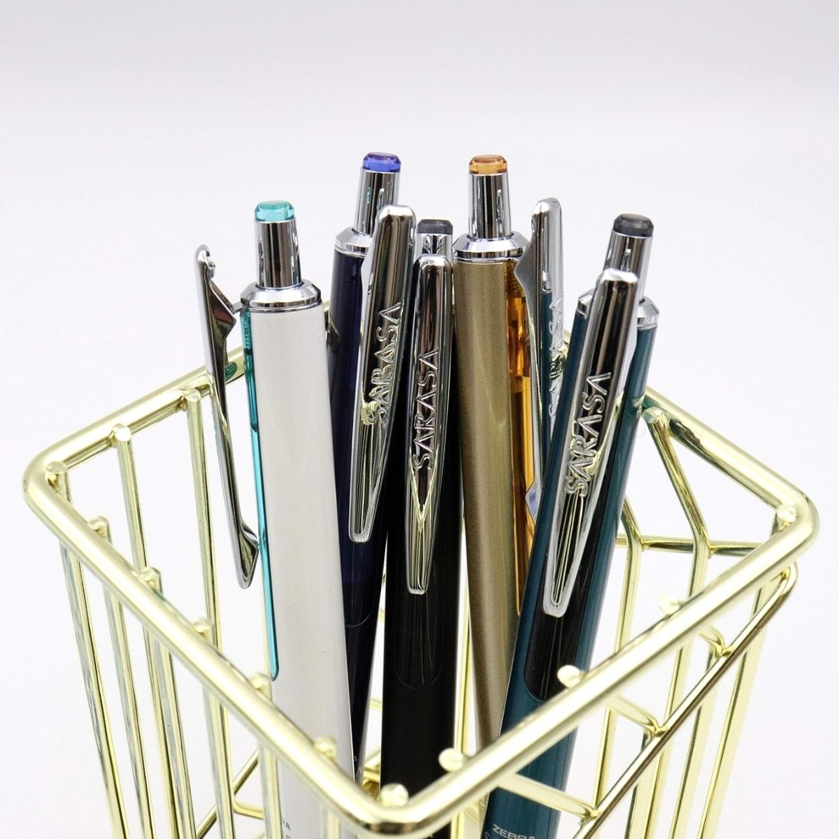 Boligrafo Elegante Sarasa Grand Zebra Blanco 0.7 Mm Gel Zebra