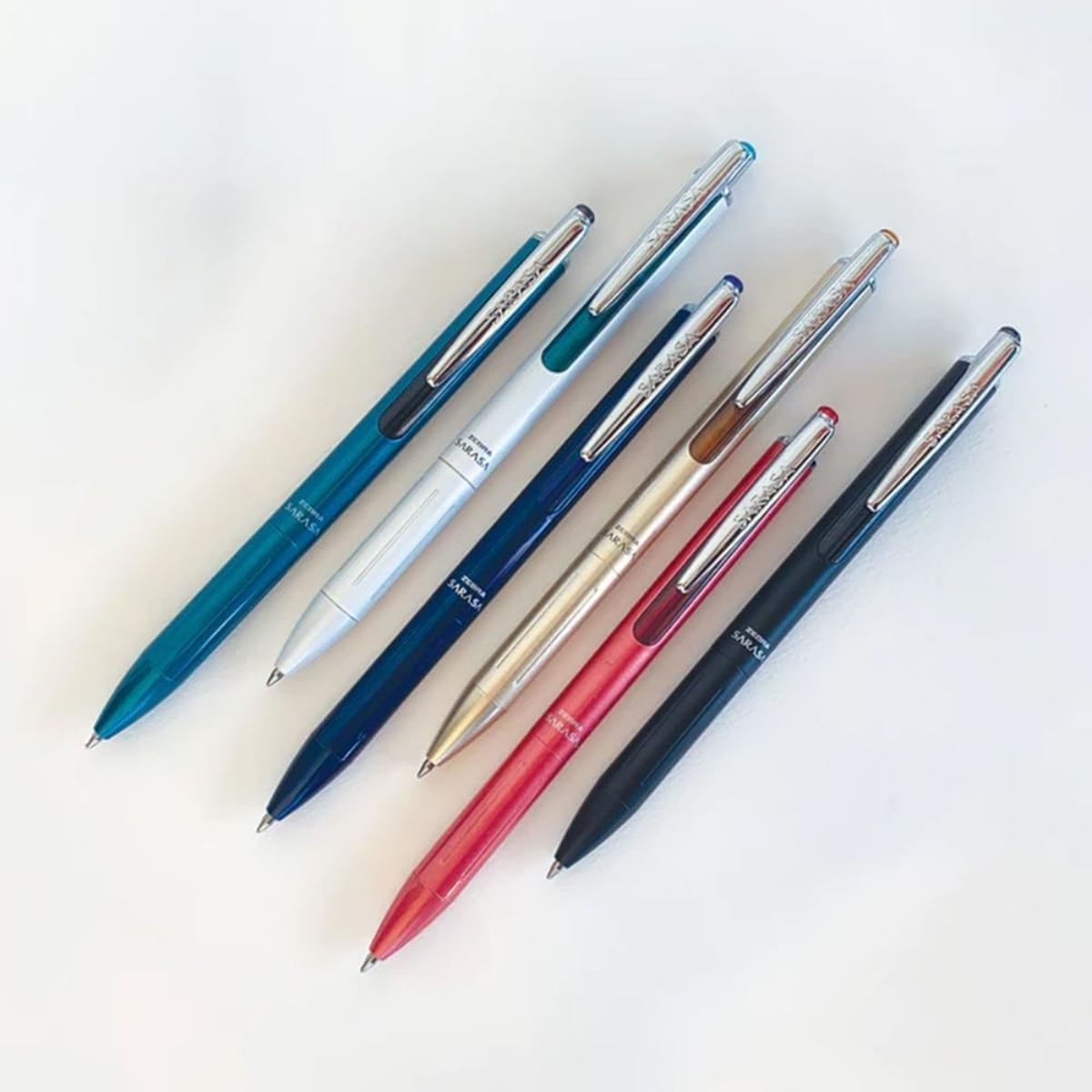 Boligrafo Elegante Sarasa Grand Zebra Blanco 0.7 Mm Gel Zebra