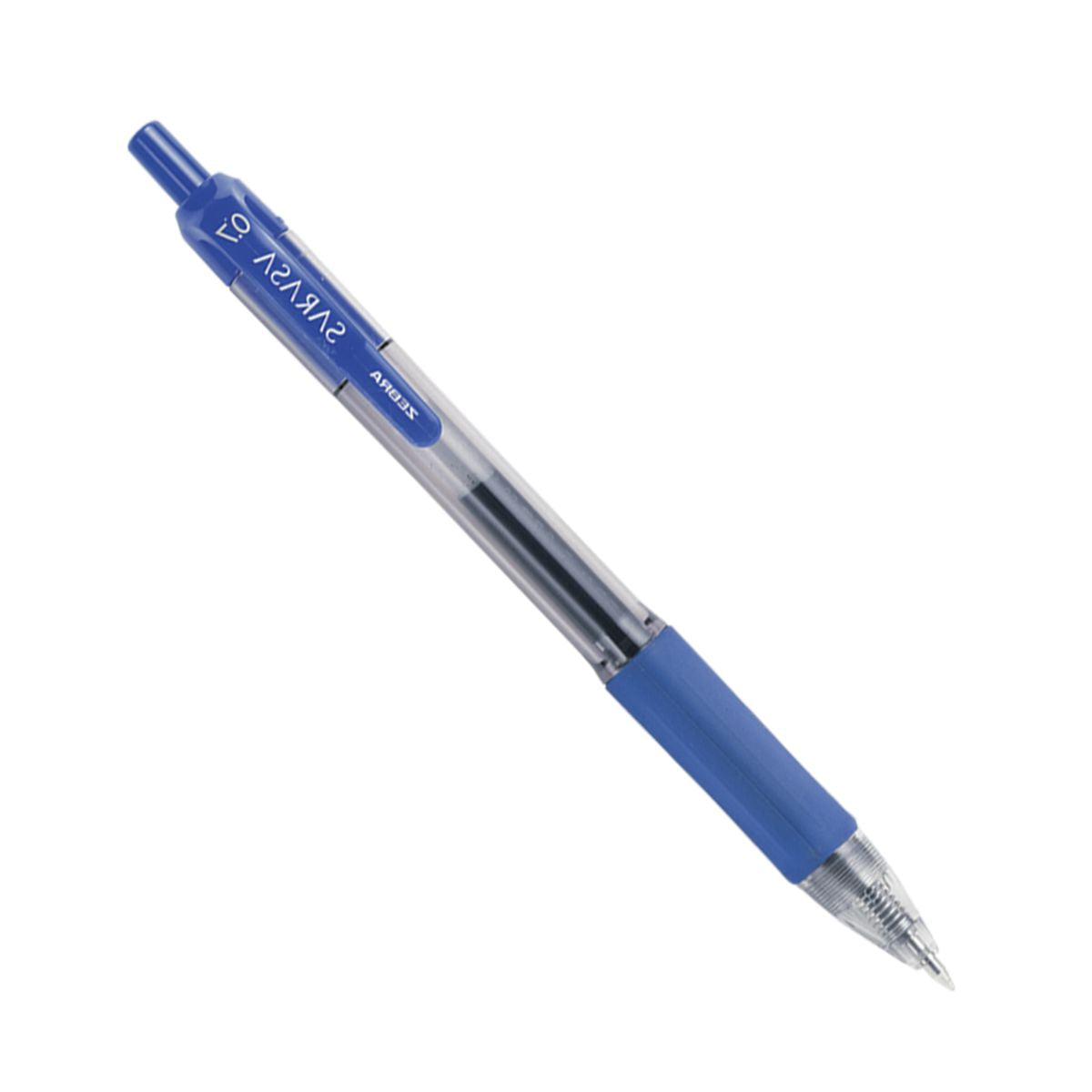 12 Boligrafo Retractil Sarasa Zebra Tinta Azul Gel 0.7mm Azul