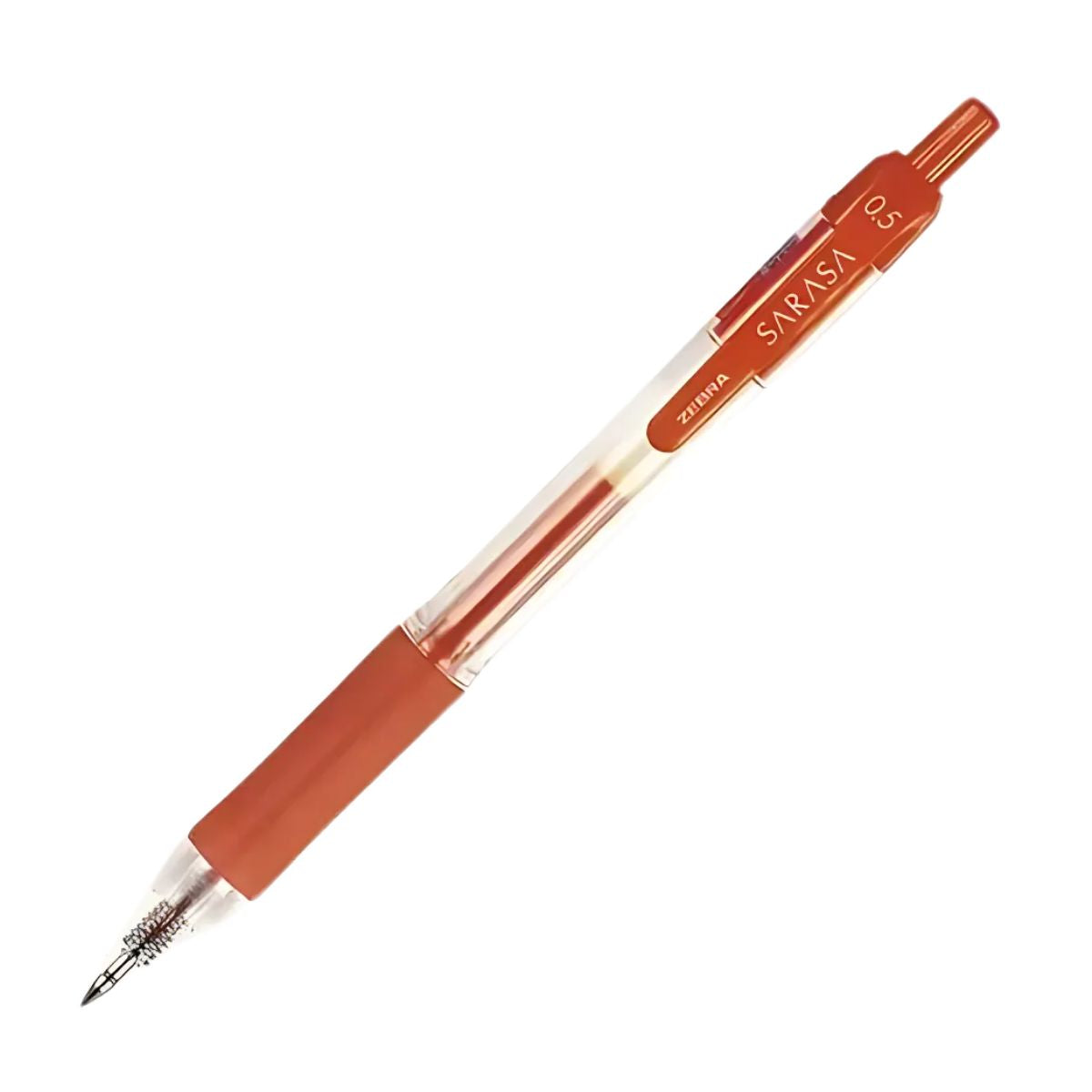 Boligrafo Zebra Sarasa Retractil 0.5mm Gel Rojo 12 Pieza /vc