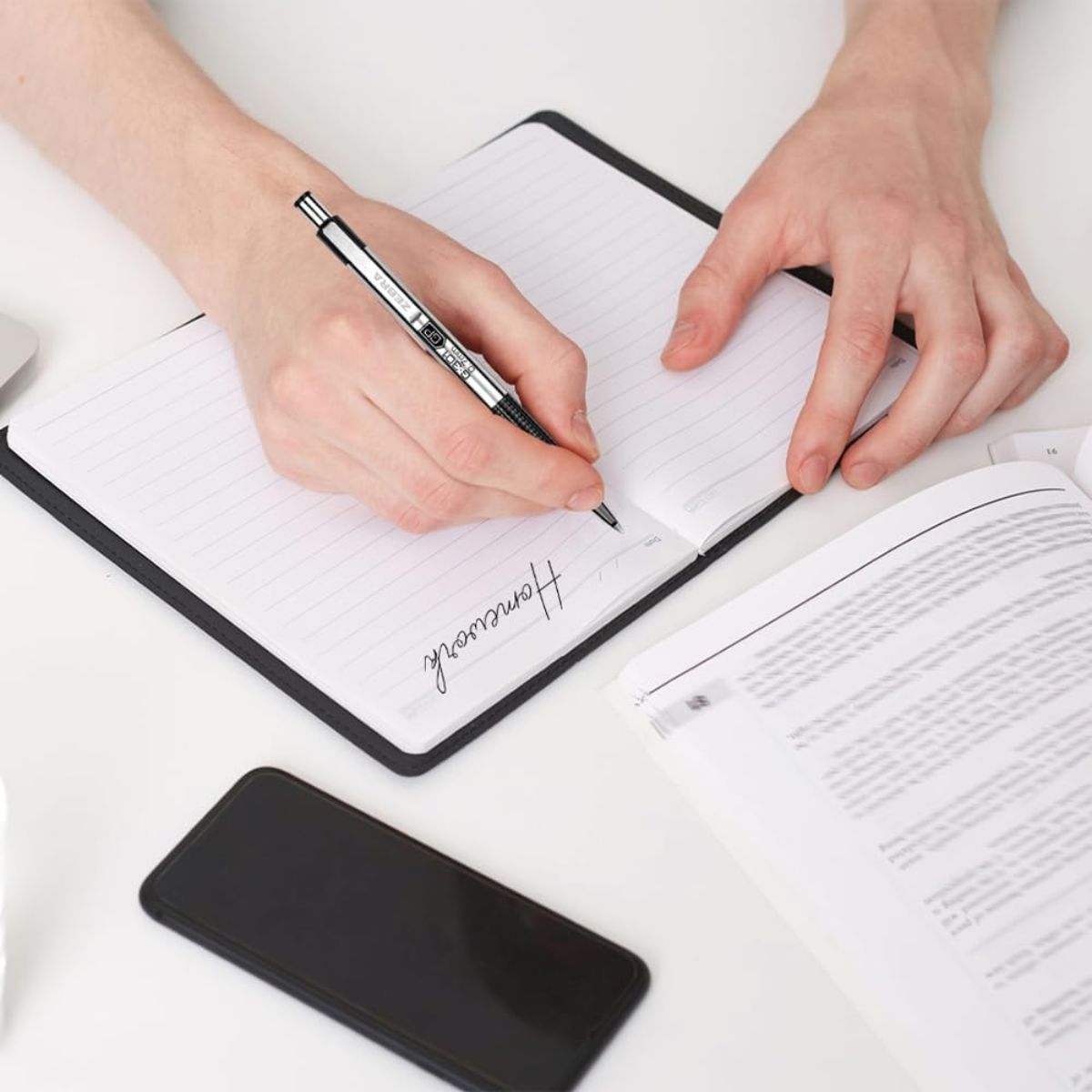 Boligrafo Gel Retractil G-301 Zebra Tinta Negra 0.7 Mm Plateado Negro