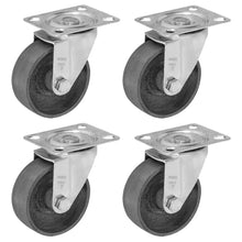 4pz Rodaja Fierro Giratoria Dogotuls 6" Rueda Llanta