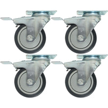 4pz Rodaja PP Y PU Dogotuls Giratoria Freno 3"