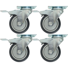 4pz Rodaja PP Y PU Dogotuls Giratoria Freno 4"