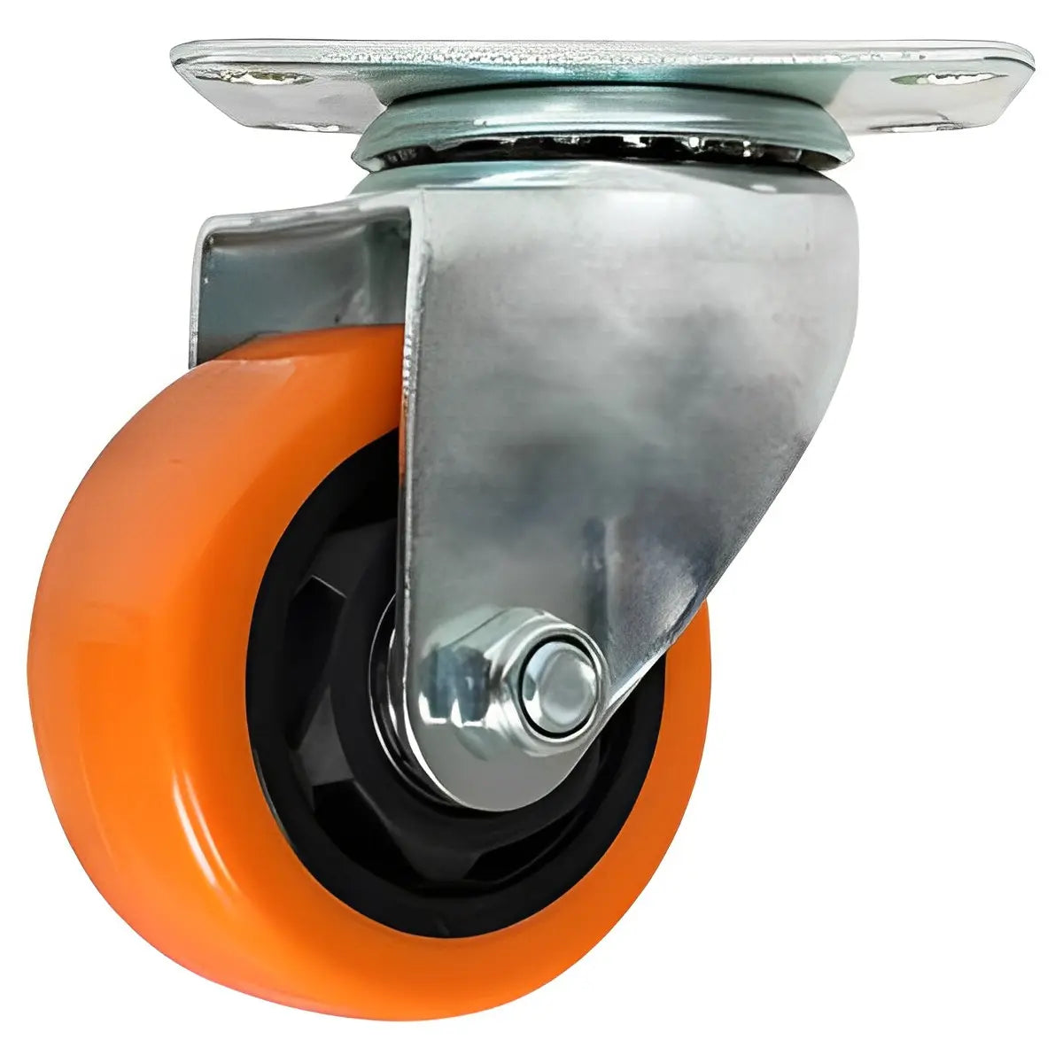 4 Rodaja Pvc Naranja Giratoria Placa 4 90kg Dogotuls - Dogotuls - accesorios