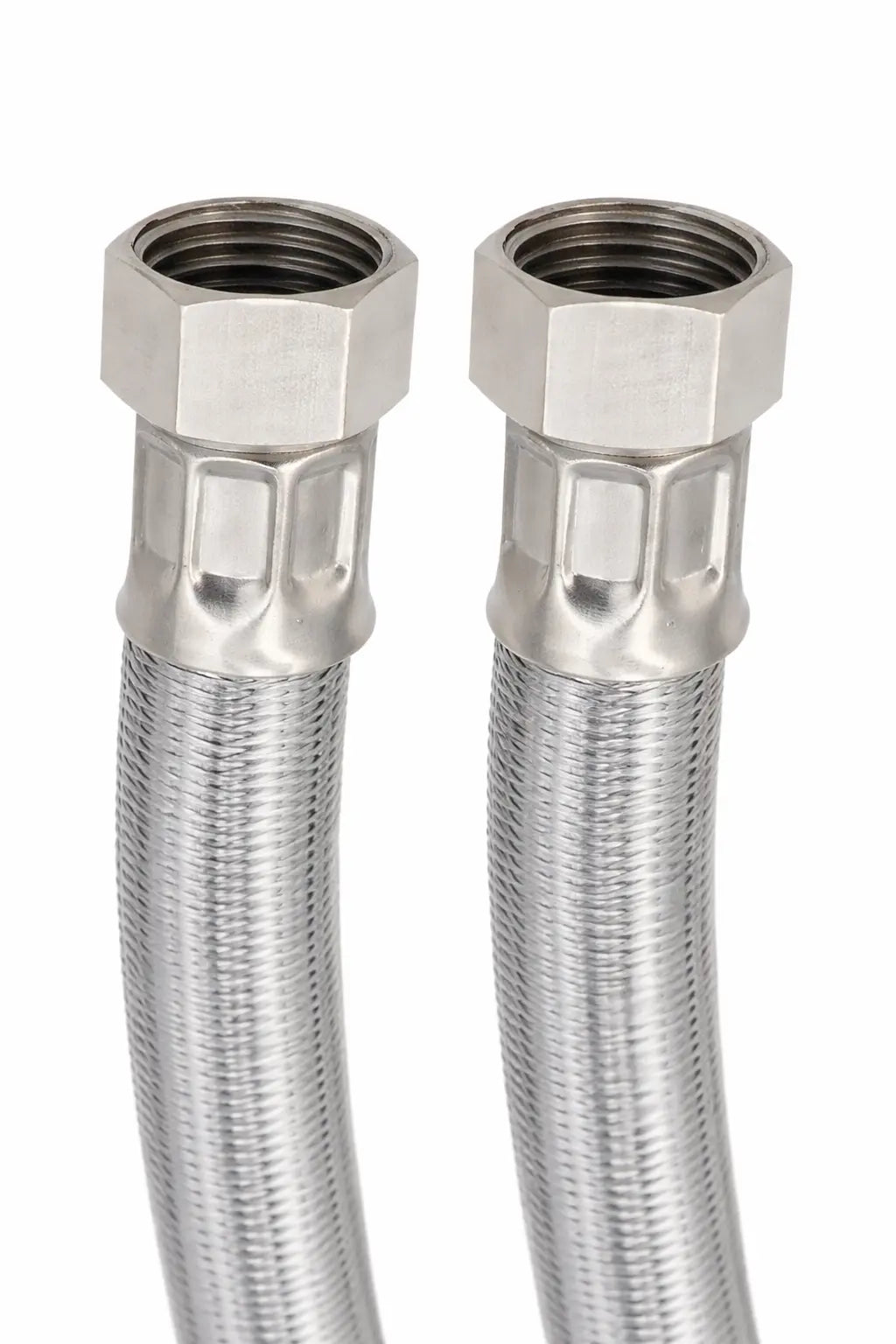 Manguera Para Boiler Flexible 1/2" X 1/2" X 80cm Acero Inoxidable Cnx Inner 10 Pzs - CNX - detalle